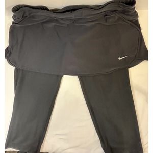 Nike Women's Black Skirted Leggings